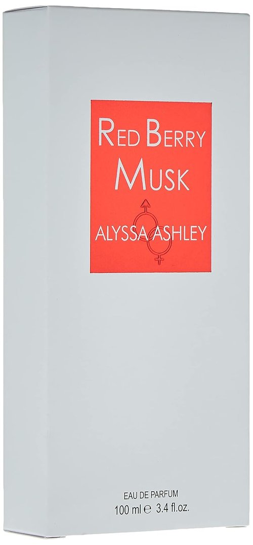 Alyssa Ashley Red Berry Musk - Floral Musk Perfume & Cologne - Invigorating Pink Pepper Scent - 3.4 oz