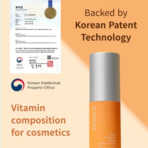 Pure Vitamin C Serum - Brightening & Firming Korean Skincare | 10.5% Vitamin C, 30ml/1.01fl.oz