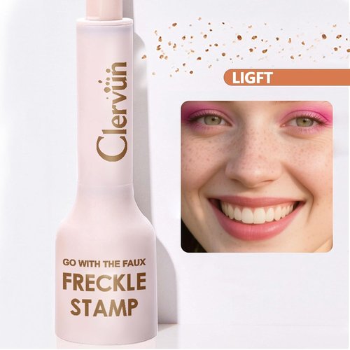 Freckle Stamp | Waterproof 5-Point Freckle Pen - Long Lasting, Quick Dry Makeup Tool (#1-Light)