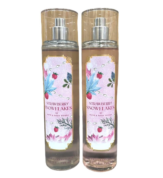 Bath & Body Works Bath and Body Works Fragrance Gift Sets (Strawberry Snowflakes Mist - 2 pk)