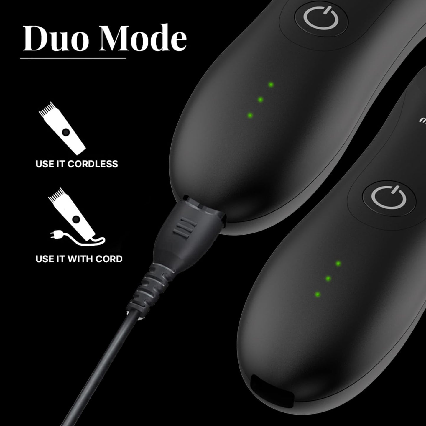 MENHOOD Grooming Trimmer 1.0 – Groin & Body Shaver for Men with Skin-Friendly Ceramic Blade & IPX6 Water Protection – Snag-Free Ball Shaver with 150-Minute Run Time