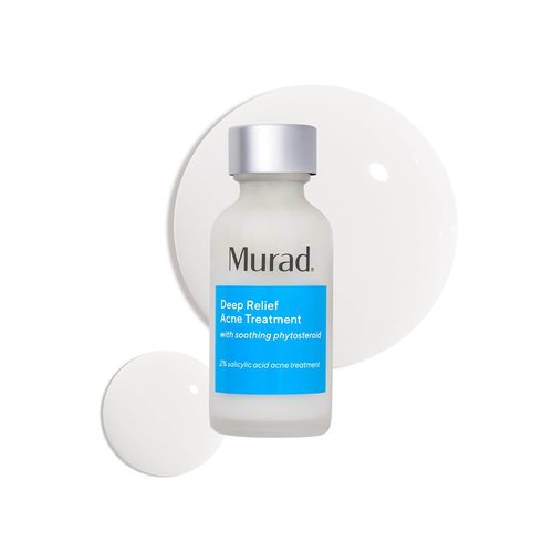 Murad Deep Relief Acne Spot Treatment - 2% Salicylic Acid for Hormonal Acne & Breakouts | 1 Fl Oz