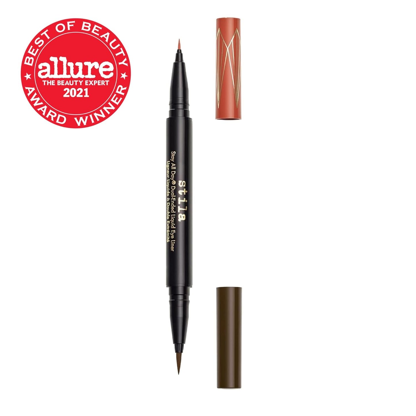 Stila Stay All Day® Dual-Ended Liquid Eye Liner - Waterproof, Long-Lasting, Versatile Colors
