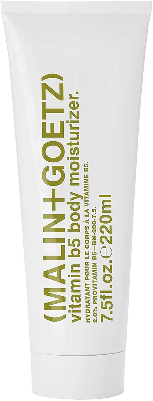 MALIN+GOETZ Vitamin B5 Body Moisturizer - Hydrating Bergamot-Scented Cream with Shea Butter & Oat | Non-Greasy for All Skin Types