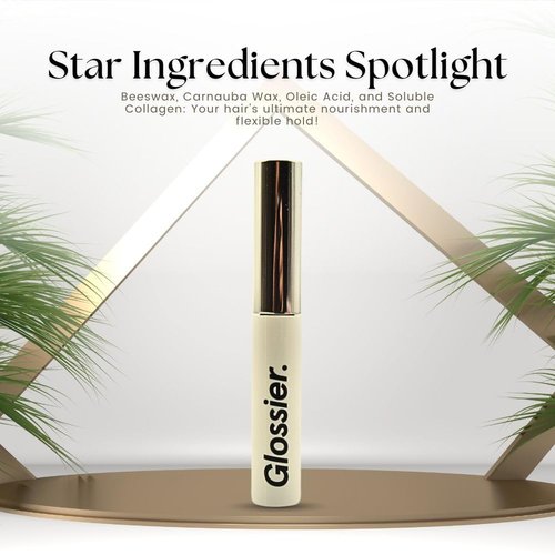 Glossier Boy Brow Volumizing Eyebrow Gel-Pomade - Medium-Dark Brown for Fuller Brows