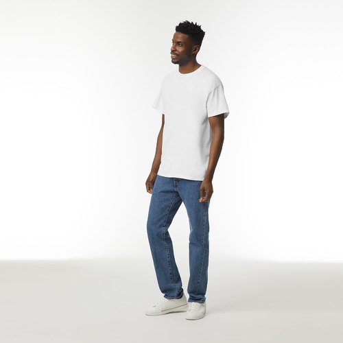 Gildan Heavy Cotton T-Shirt - Comfortable Adult Tee | Multipack Available in Various Colors