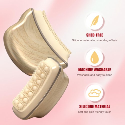 Lymphatic Contour Face Brush,Lymphatic Drainage Brush,Lymphatic Drainage Massager for Face –Ergonomically Designed to Fit The Skin Precisely- Improves Skin Glow & Absorption