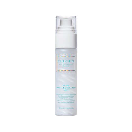 Regine Switzerland Pearl Moisture Solution Mist - Ultra-Fine 3-in-1 Setting Spray with Niacinamide & Pearl Extract, Travel Size (1.68 fl oz)