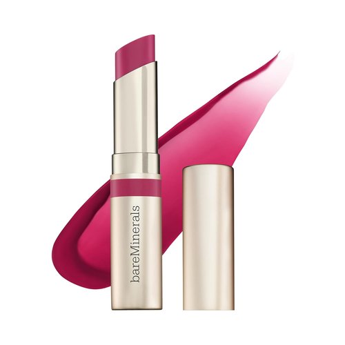 bareMinerals Rosy Glow Duo - Full Size Highlighting Blush & Dewy Lip Gloss-Balm | Limited Edition Makeup Gift Set