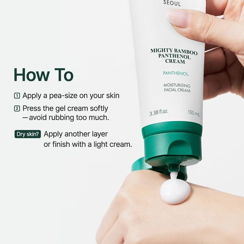 PURITO Panthenol 10% Post-Acne Cream - Moisturizer for Blemish Marks & Barrier Repair | Vegan, Silicone-Free, 100mL