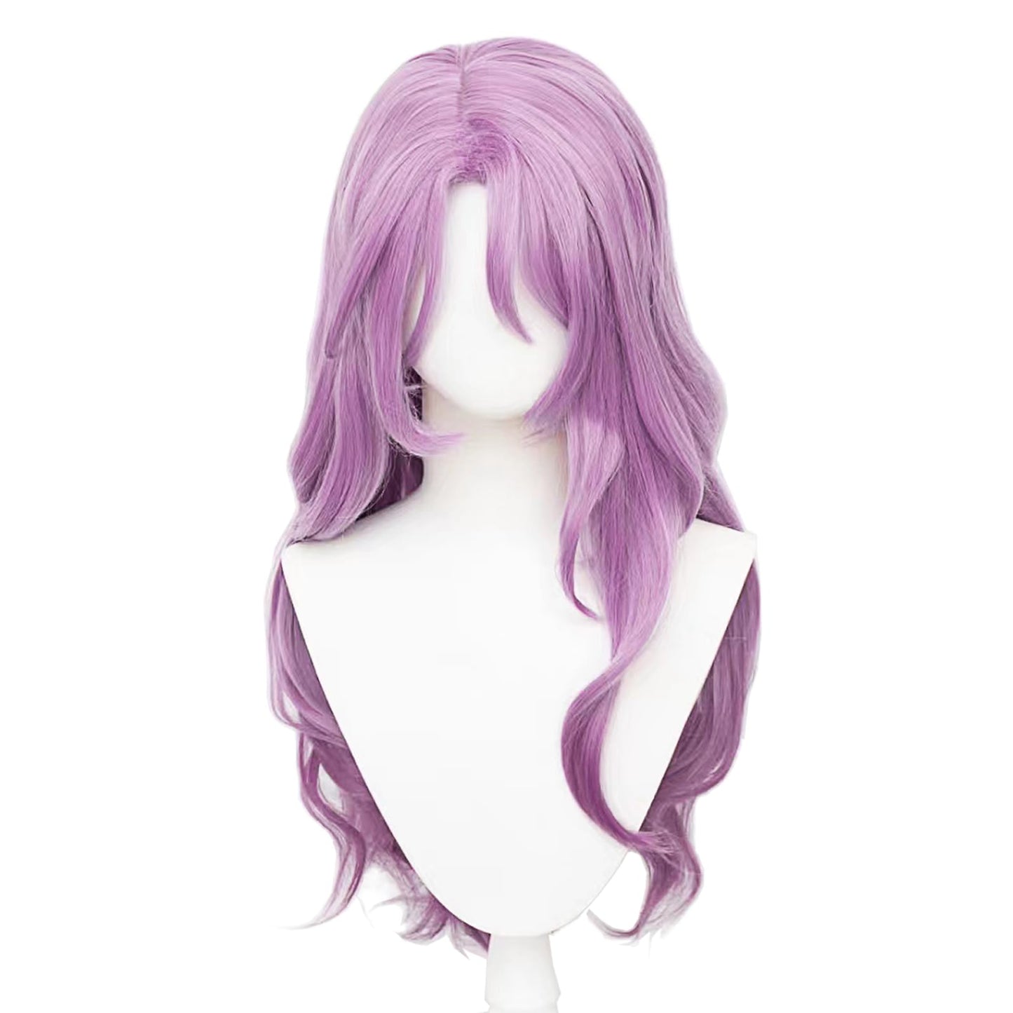 XiongXiongLe Honkai Star Rail Jade Cosplay Wig Purple Gradient Long Straight Wave Women Costume Hair Wigs for Adult Cos Anime Game HSR Party Halloween Christmas Comic(Jade)