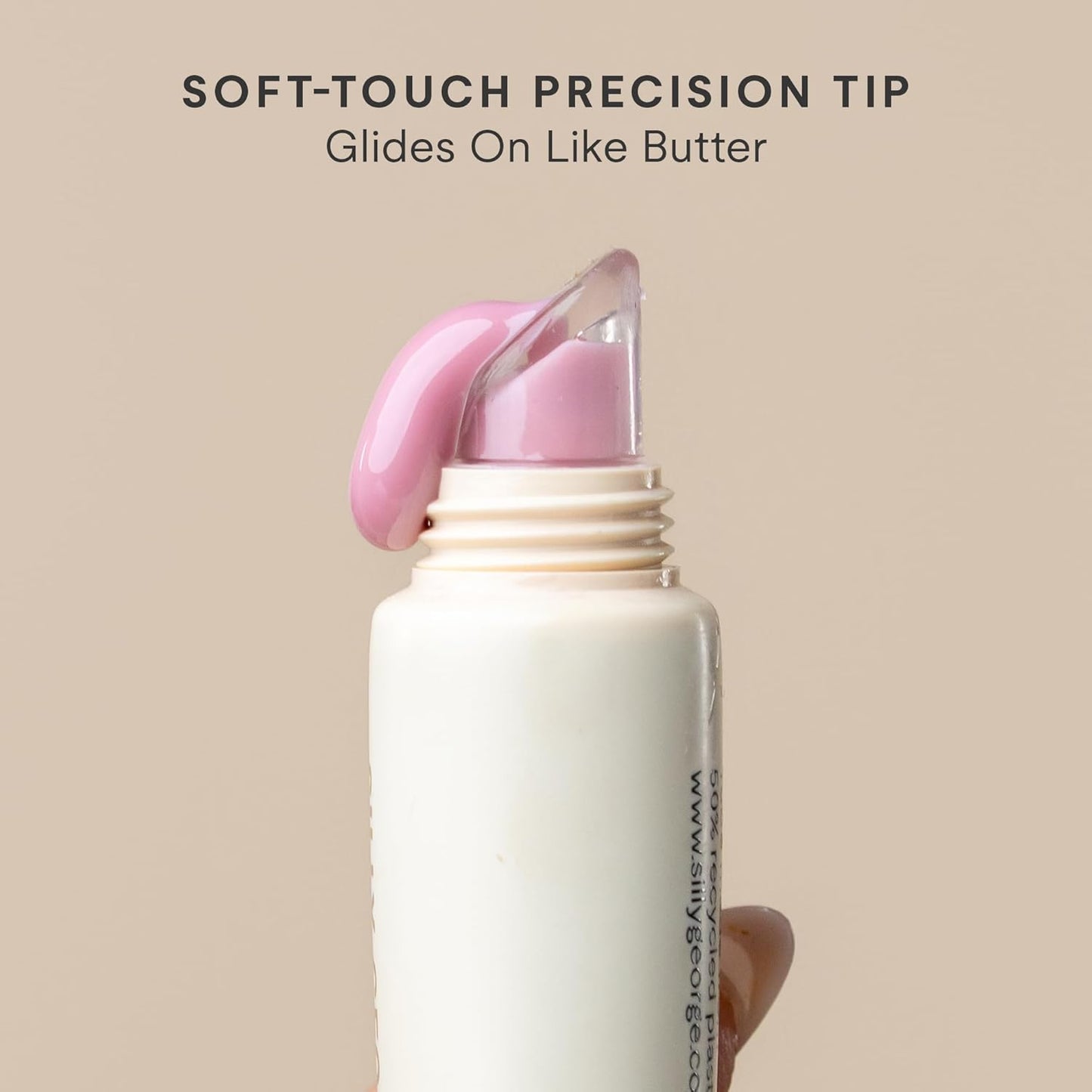 Silly George Lip Gloss Revival - Hydrating Glossy Glaze with Peptides & Shea Butter | Lilac 15ml Tube
