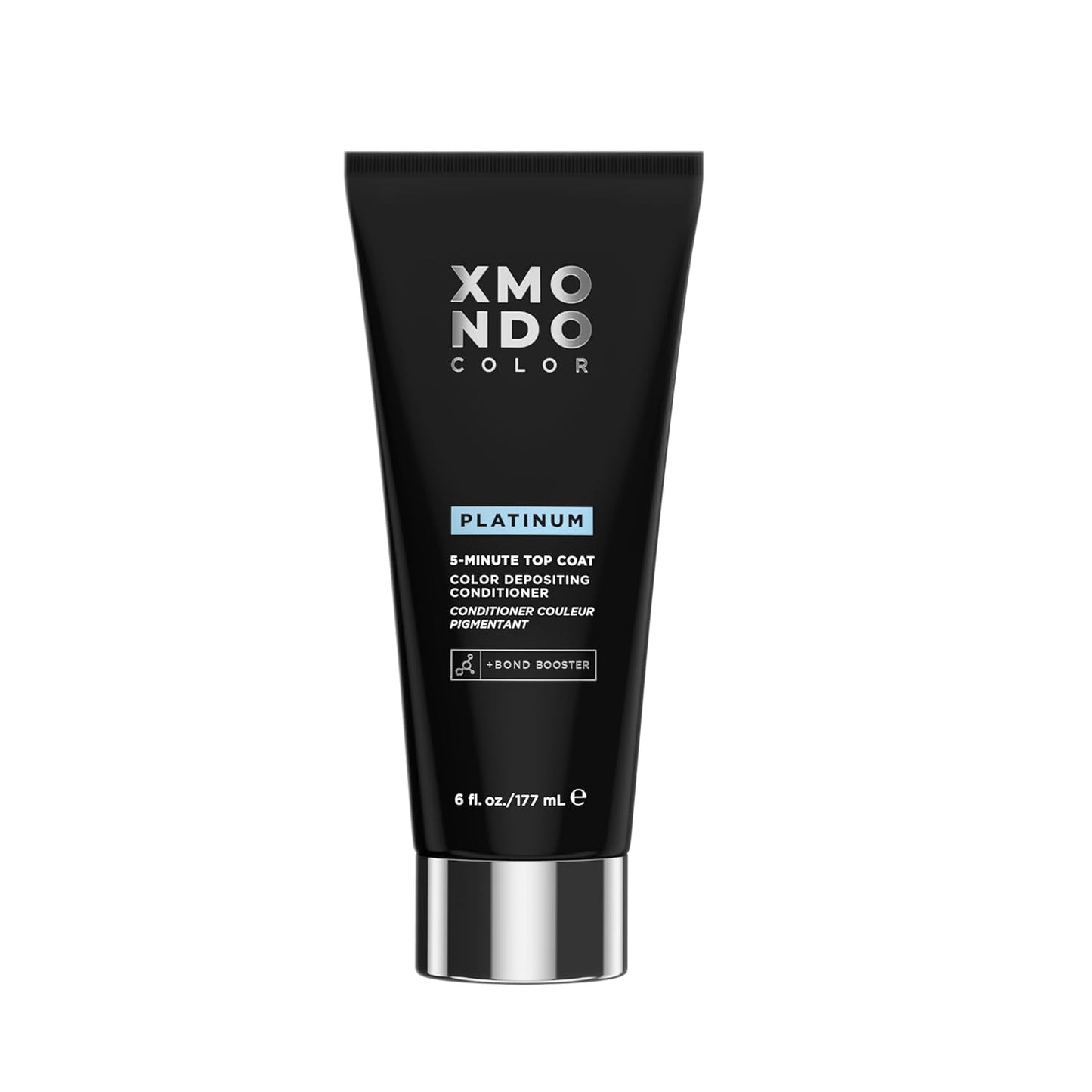 XMONDO Hair 5-Minute Top Coat - Platinum Color-Depositing Conditioner with Bond Booster & Hyaluronic Acid | 6 fl oz
