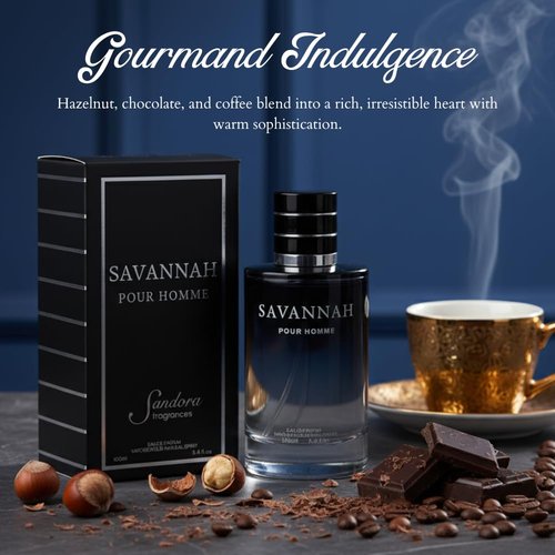 Sandora Fragrances Men's Cologne - Inspired by Renowned Perfume | Fresh, Spicy, Woody Aroma - 3.4 fl oz
