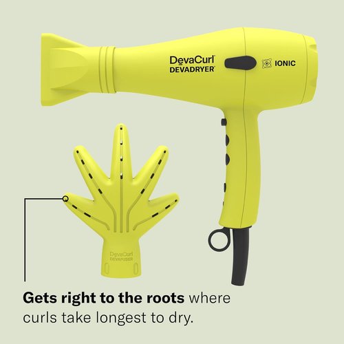 DevaCurl DevaDryer - Professional Hair Dryer for Curly Hair | Lightweight & Fast Drying