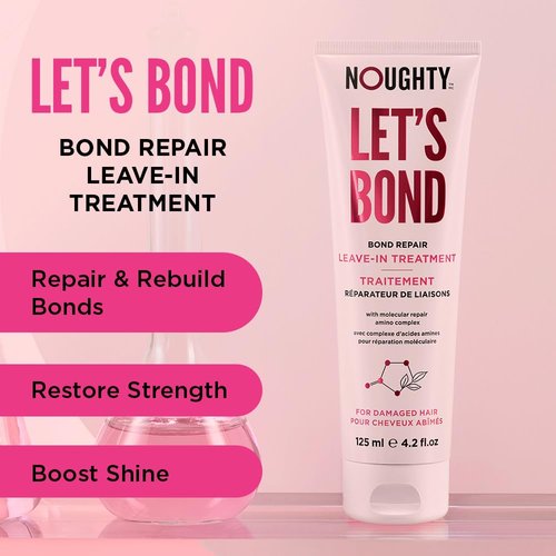 Noughty Let's Bond Builder Leave-In Treatment - Hydrating Formula for Damaged Hair | 4.2 fl. oz.