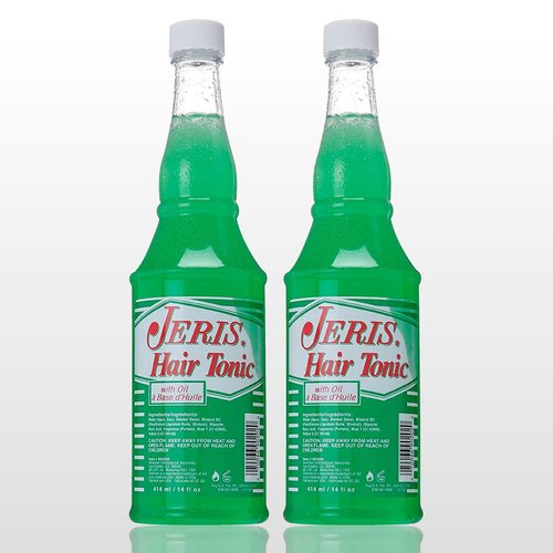Jeris Hair Tonic with Oil - Professional Formula for All Hair Types | 14 Fl Oz Each, 2 Pack (28 Fl Oz Total)
