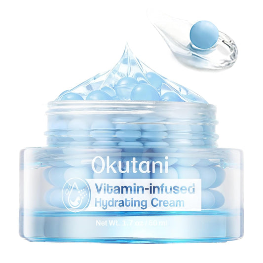 Skiennix Collagen Capsule Jelly Moisturizer - Hydrating Face Cream for Glowing Skin | 1.7 Fl Oz