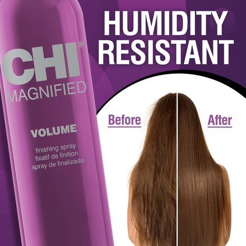 CHI Magnified Volume Finishing Hair Spray - Boost Volume & Shine | 12 Oz for Maximum Fullness