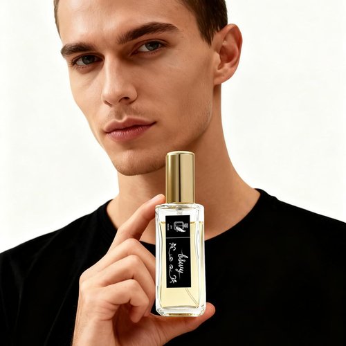 Cologne for Men by [Brand Name] - Spicy Woody Eau De Toilette with Agarwood, Leather & Citrus, 20ml