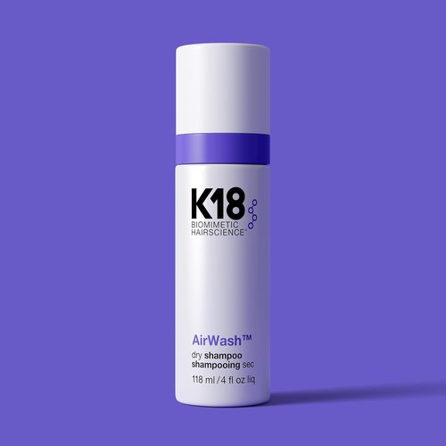 K18 AirWash™ Dry Shampoo - Non-Aerosol Formula for Balanced Scalp & Oil Control