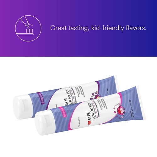 3M 70201054155 Just For Kids 0.4% Stannous Fluoride Brush On Gel, Extra Cavity Protection, 4.3 oz