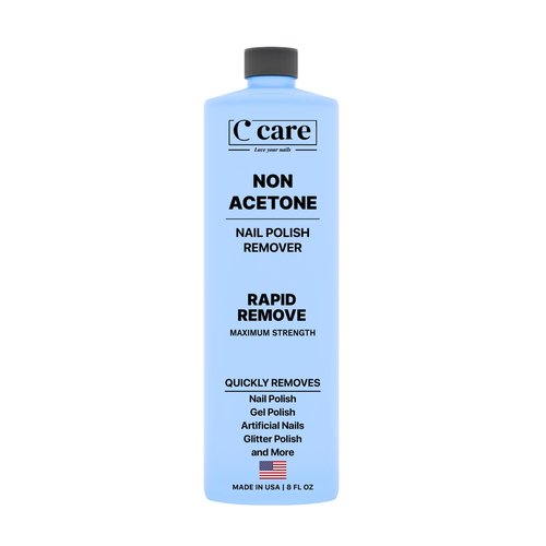 Gentle Touch Non-Acetone Nail Polish Remover | Nourishing Formula | Professional Quality | Rapid Remove | Non-Drying | 8 Fl oz