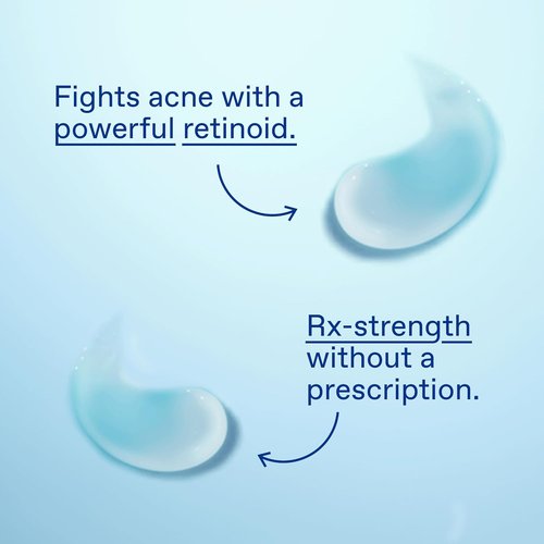 Differin Acne Treatment Gel - 0.1% Adapalene Retinoid for Sensitive Skin | 45g Pump, 90-Day Supply
