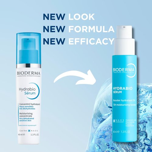 Bioderma Hydrabio Hydration Serum - Intense Hydration Booster for Dehydrated Sensitive Skin