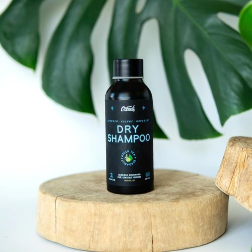O'Douds Dry Shampoo Powder - Refreshing & Volumizing Formula - Natural Vegan Ingredients - Green Tea & Bergamot - 2oz