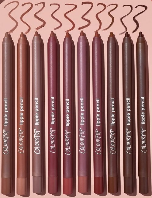 Colourpop Lippie Pencil Vault - Set of 10 Iconic Nude Lip Liners | Perfect for Every Skin Tone