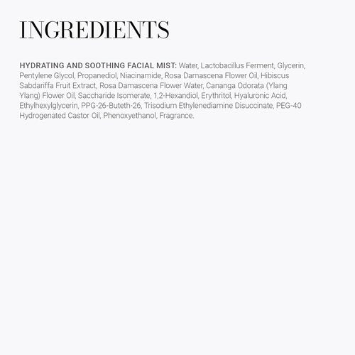 Meaningful Beauty Hydrating Facial Mist - Soothing Formula with Niacinamide, 3.4 fl. oz