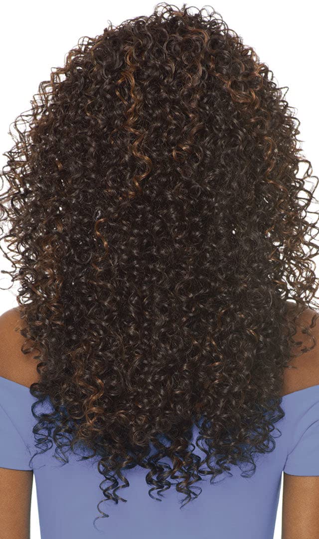 Outre Synthetic Hair Half Wig Quick Weave Batik Dominican Curly (S1B/BU)