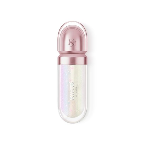 Kiko Milano 3D Hydra Lip Oil - Hydrating & Nourishing High-Shine Lip Treatment with Vitamin E - 6.5ml