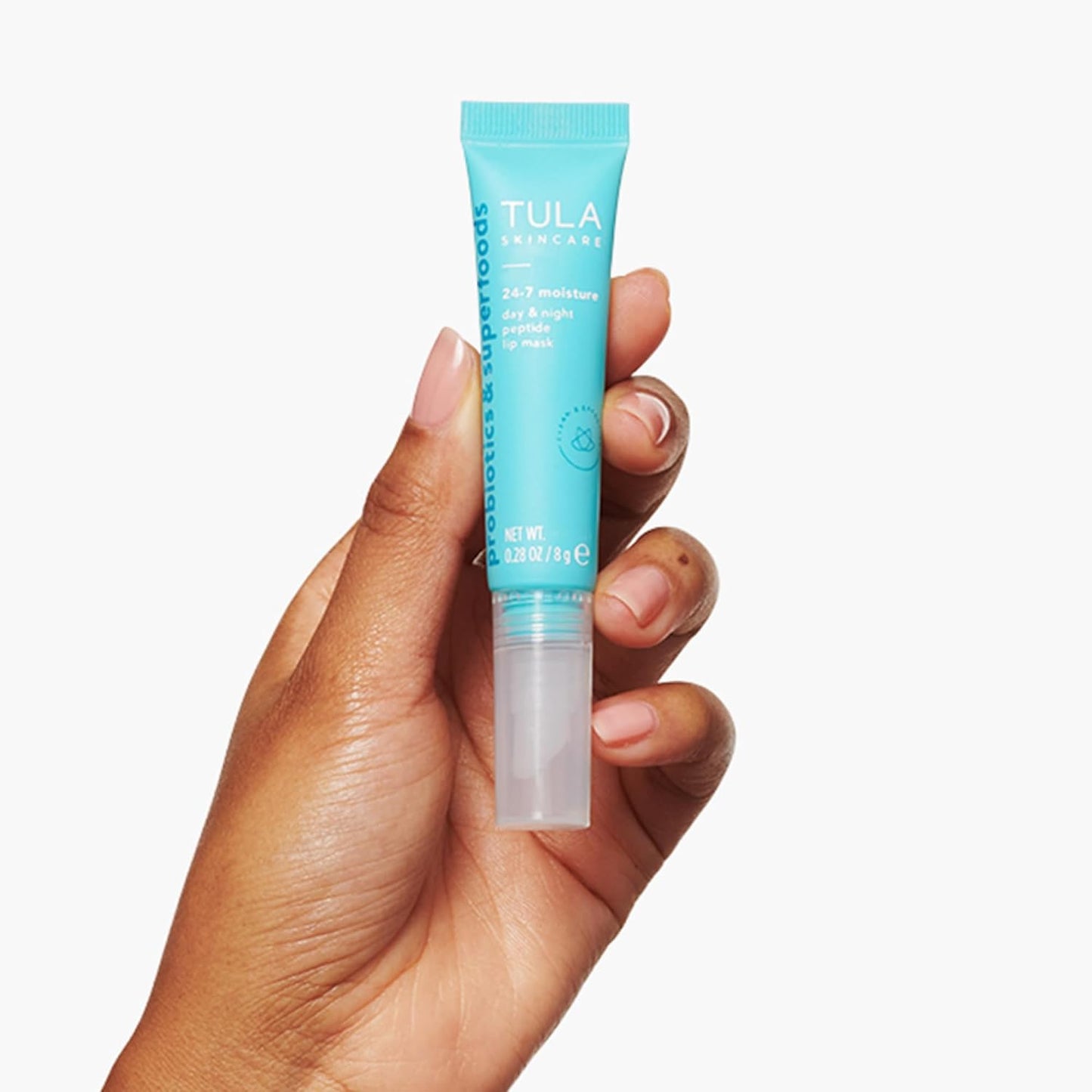 TULA Skin Care Peptide Lip Mask - Deeply Nourishing Hydration with Hyaluronic Acid & Vitamin E | 0.28 oz.