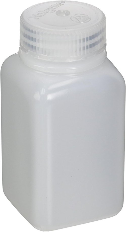 Nalgene Wide Mouth Square Storage Bottle - Durable, BPA-Free Design | 32 oz Capacity
