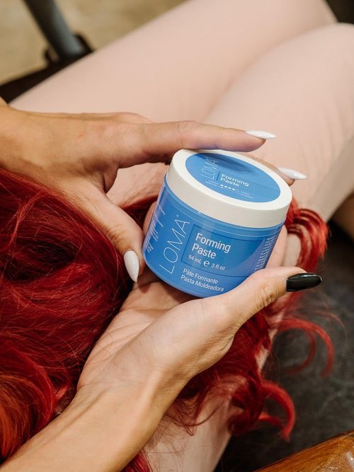 LOMA Forming Paste - 3 Ounce Styling Cream for Strong Hold & Flexible Texture