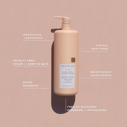 Kristin Ess Hair The One Signature Conditioner - Moisturizes & Detangles Dry Hair | 33.8 fl. oz.