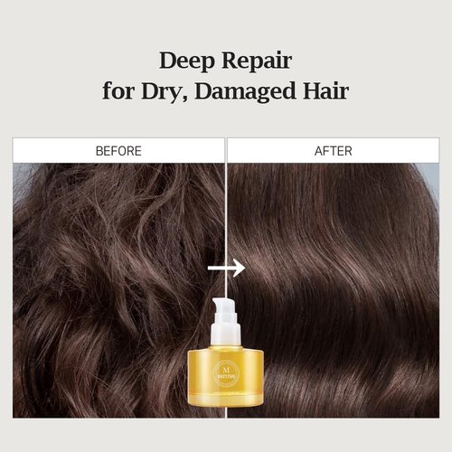 Annatto Hair Oil - Frizz-Free Shine & Deep Hydration | Natural Vegan Formula, UV Protection, 4.73 fl. oz