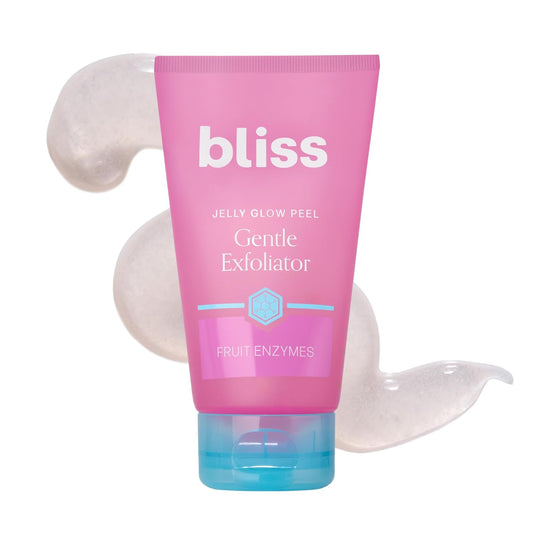 Bliss Jelly Glow Peel™ Exfoliating Cleanser With Fruit Enzymes - 4 Oz | Nourishes & Hydrates Skin - Vegan & Cruelty-Free