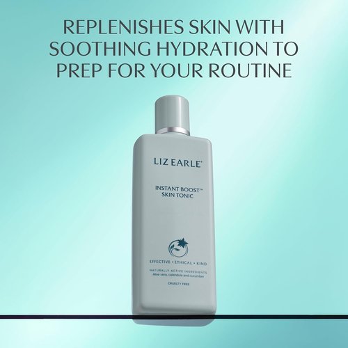Liz Earle Instant Boost Skin Tonic | Hydrating Facial Toner with Aloe Vera & Calendula for Dry Skin (200 ml)