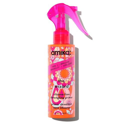 Amika The Wizard | Silicone-Free Detangling Primer for Effortless Styling and Smooth Hair