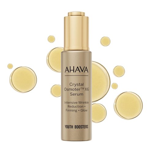 AHAVA Crystal Osmoter X6 Serum - Youth Booster for Intense Wrinkle Reduction & Radiant Glow | 1 Fl. Oz