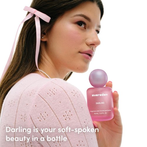 Evereden Fragrance Hair and Body Mist - Darling | Clean Vegan Spray for Teen Girls - Iconic Scents in Aesthetic Bottles