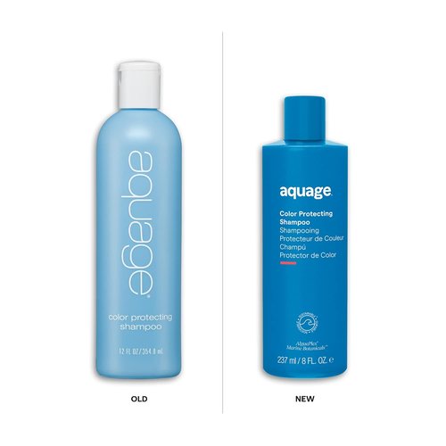 Aquage Color Protecting Shampoo - Gentle Cleansing with AlgaePlex Marine Botanicals | 12 oz