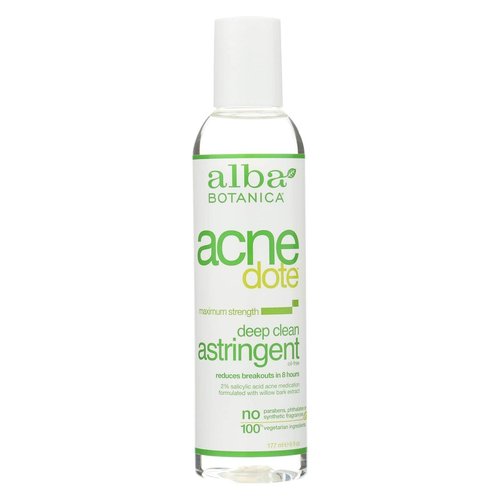 Alba Botanica Acnedote deep clean astringent,6 oz