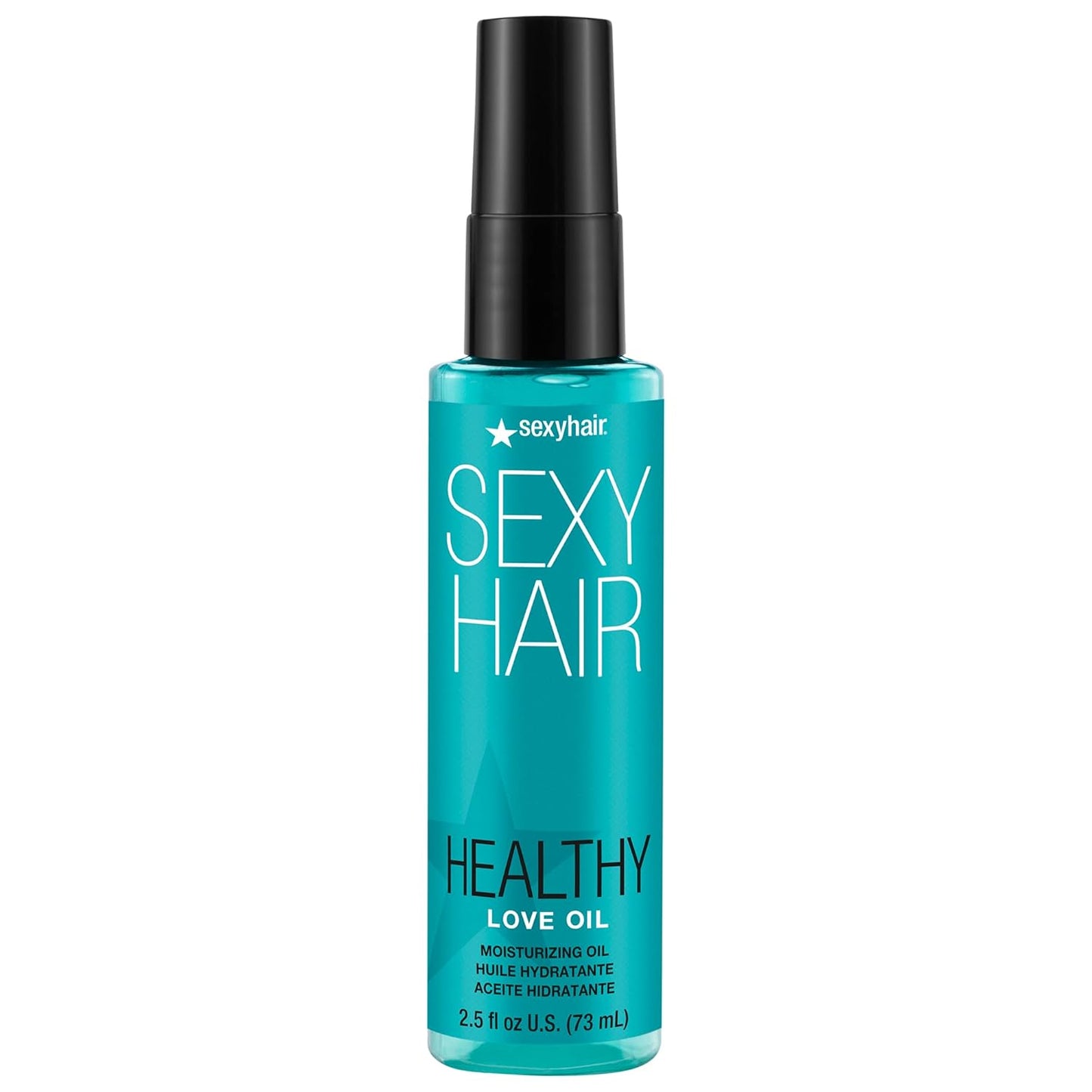 SexyHair Healthy Love Oil - Moisturizing Oil for Smoothness & Frizz Control | Thermal Protection & Shine | All Hair Types