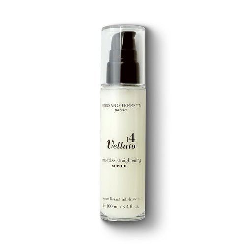 Rossano Ferretti Velluto Straightening Serum - Frizz Control & Hydration for Sleek Finish | 3.4 Fl Oz | Vegan & Cruelty-Free