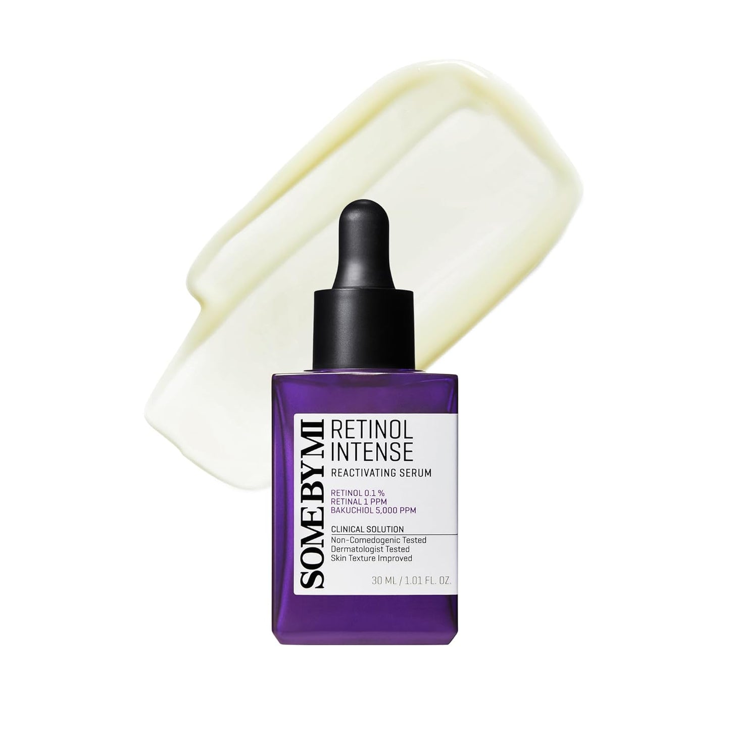 **SOME BY MI Retinol Intense Reactivating Serum - 1.01oz | Korean Bakuchiol Serum for Firming & Anti-Aging**