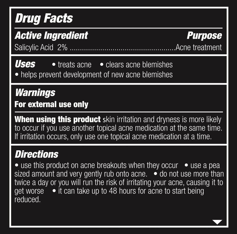 Brickell Men's Acne Spot Treatment - Natural & Organic Formula to Reduce Redness | 0.5 Ounce, Unscented